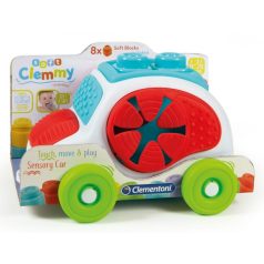 Clemmy Autós puha építőkocka készlet 8db-os