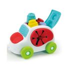 Clemmy Autós puha építőkocka készlet 8db-os