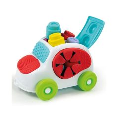 Clemmy Autós puha építőkocka készlet 8db-os