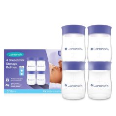 Lansinoh anyatejtároló palackok 160 ml 4 db