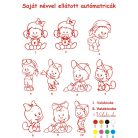 Névre szóló autómatrica