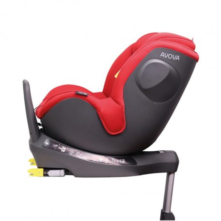 Avova Sperber-Fix I-Size 360° biztonsági gyerekülés 40-105 cm - Maple red 
