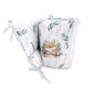 Baby Shop fejvédő kiságyba - Lulu natural menta