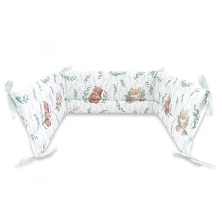 Baby Shop fejvédő kiságyba - Lulu natural menta