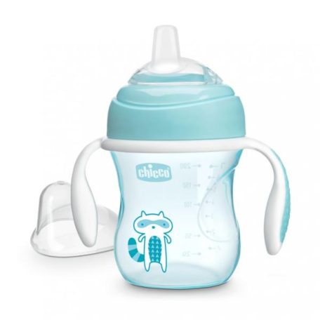 Chicco leszoktató cseppmentes itatópohár 4m+ 200ml