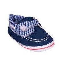 Yo! Babakocsi cipő 0-6 hó - kék kockás