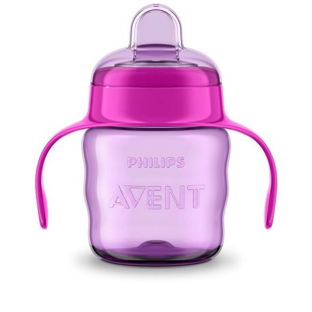 Avent Itatópohár Classic 200 ml 6+ rózsaszín/lila