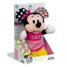 Clementoni Minnie egér bébi plüss - piros pöttyös ruhában