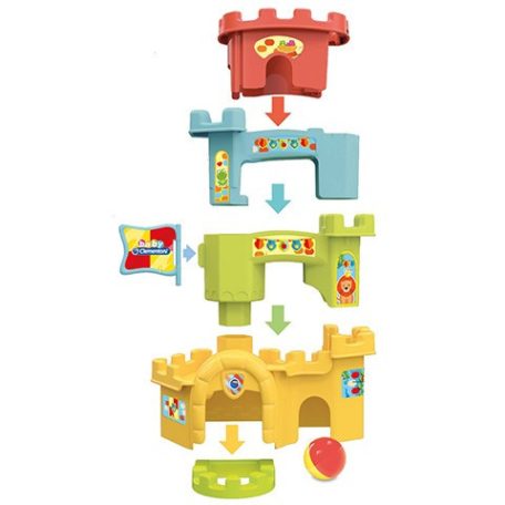 Clementoni Baby kastély golyópálya játékszett