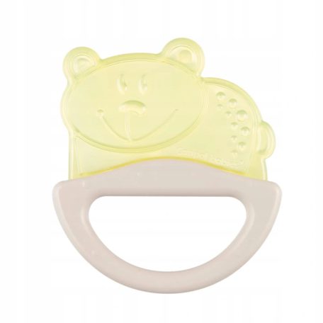 Canpol csörgő-rágóka - sárga maci