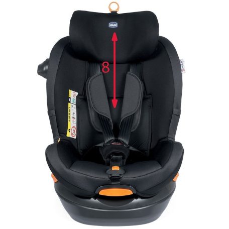 Chicco Around U (i-Size) 40-105 cm  0h +  Jet Black