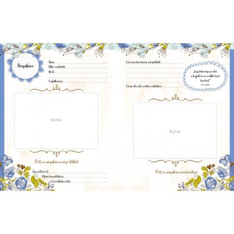 Családom története - családfa és emlékkönyv kicsiknek és nagyoknak