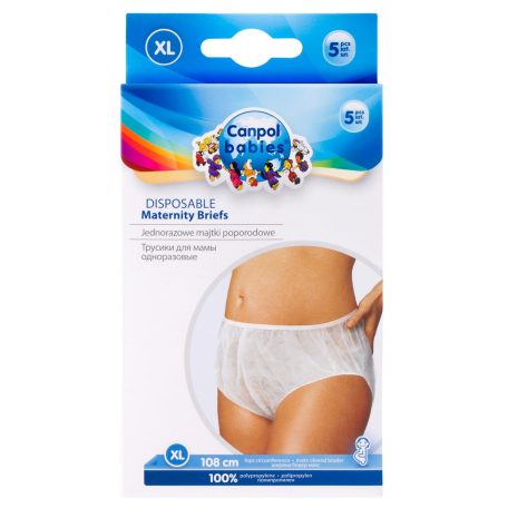 Canpol eldobható kismama alsó - XL méret 
