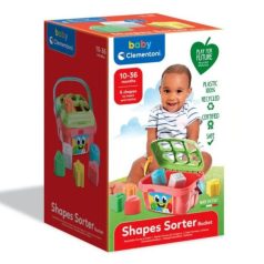 Clementoni - színes formaválogató kosár