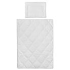 2 részes babaágynemű 100x135 cm - fehér 