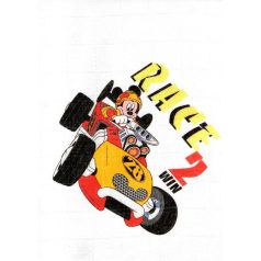 Disney textil pelenka - Mickey race 2 win